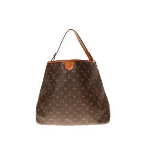 ♥️Louis Vuitton Delightful MM Monogram Tote Bag Brown♥️